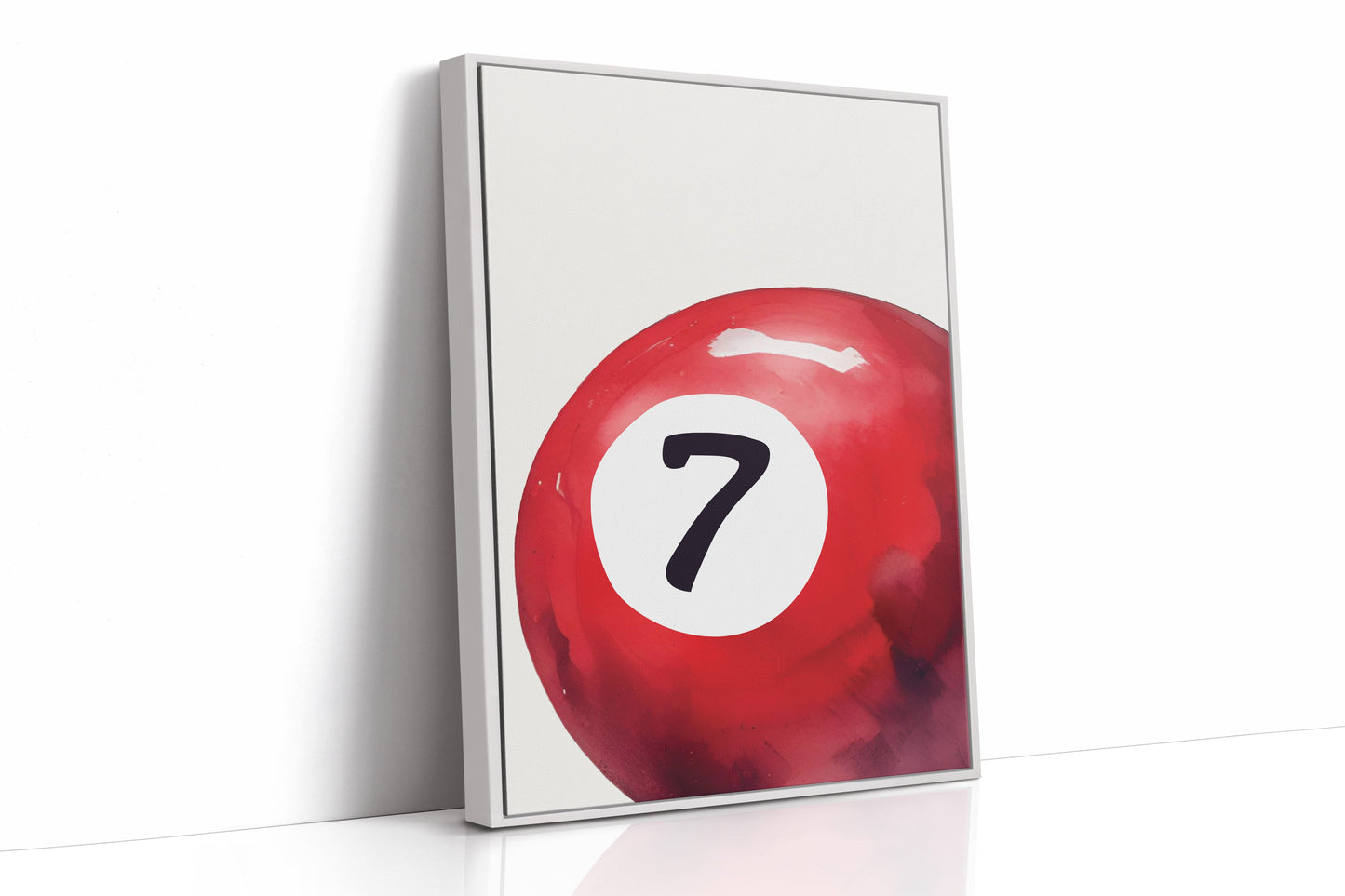 Glückszahl Nr. 7 Druck