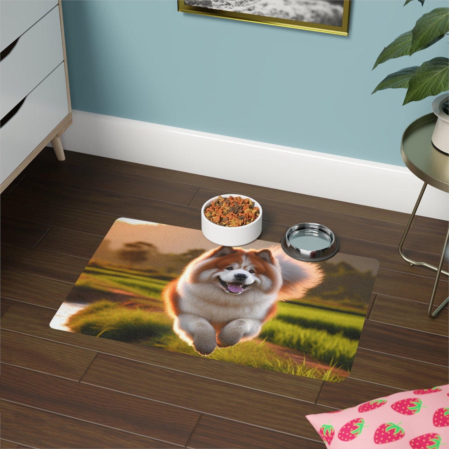 Non-Slip Pet Food Mat – Waterproof Feeding Mat for Dogs