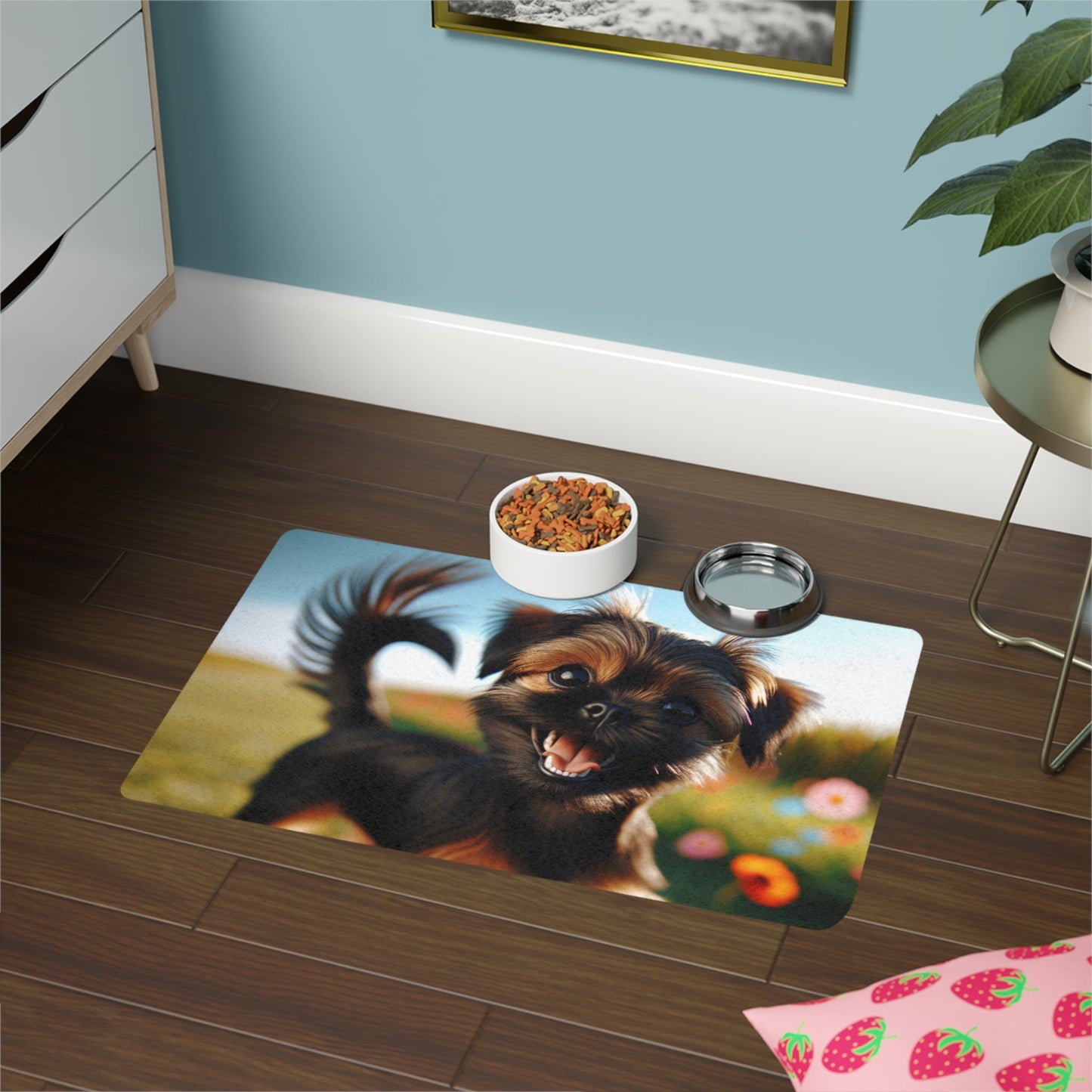 Non-Slip Pet Food Mat – Waterproof Feeding Mat for Dogs