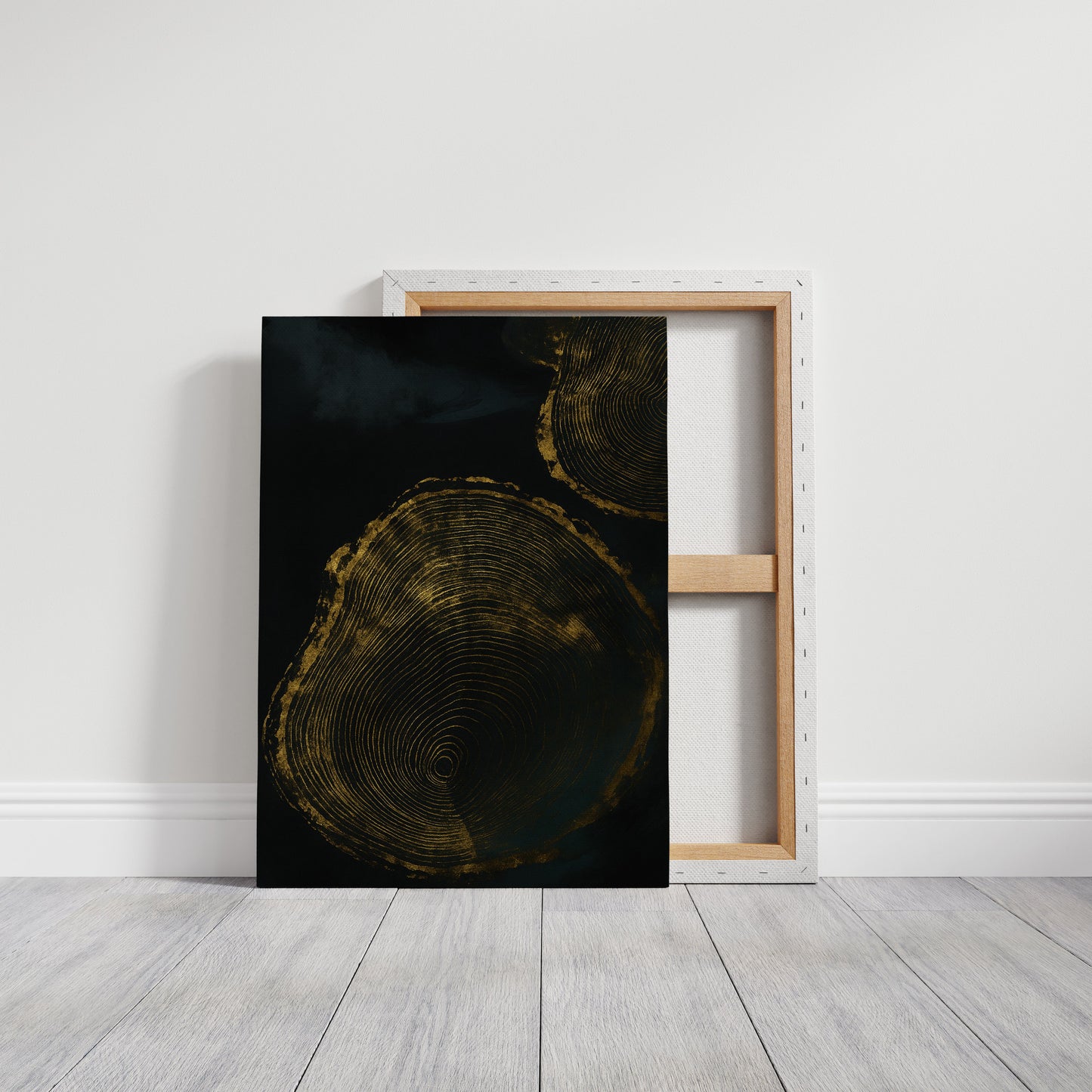Schattenringe in Gold
