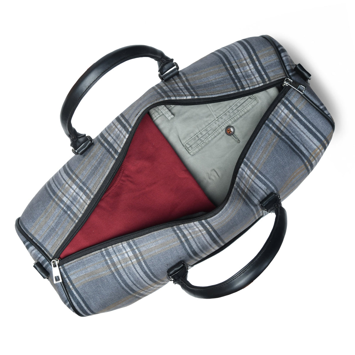 Die Highlander Plaid Reisetasche