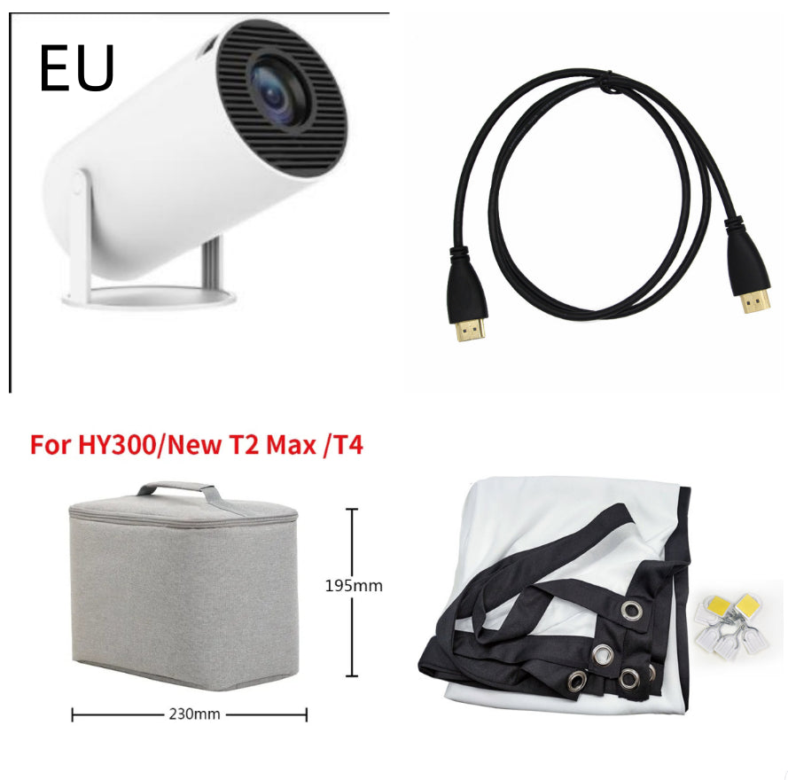 H713 Ultra High Definition 4K Projector Intelligent Home Office Conference Living Room
