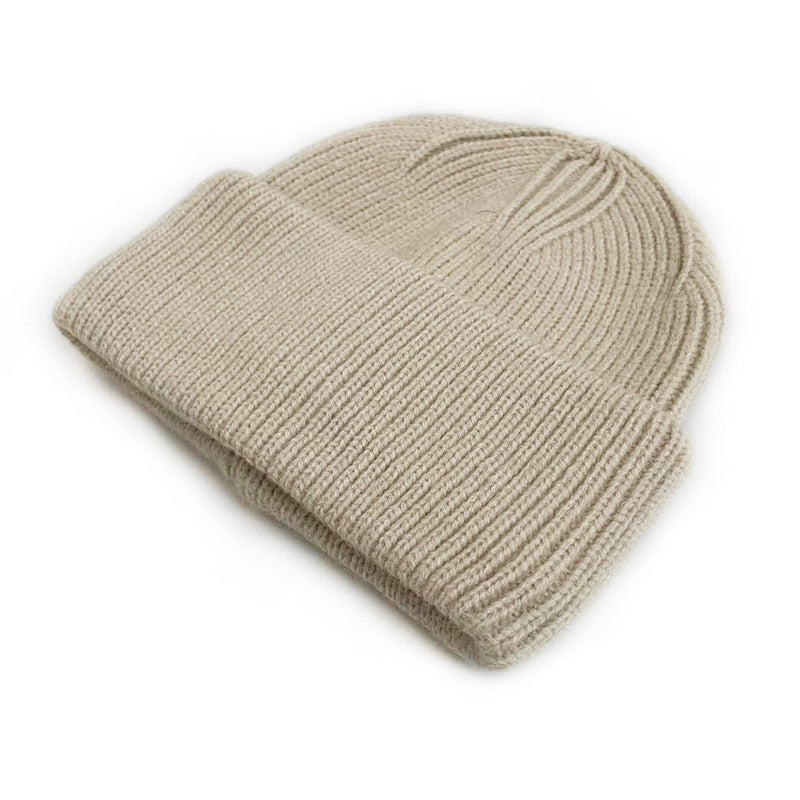 Japanese Niche Wool Hat Simple Solid Color Unisex