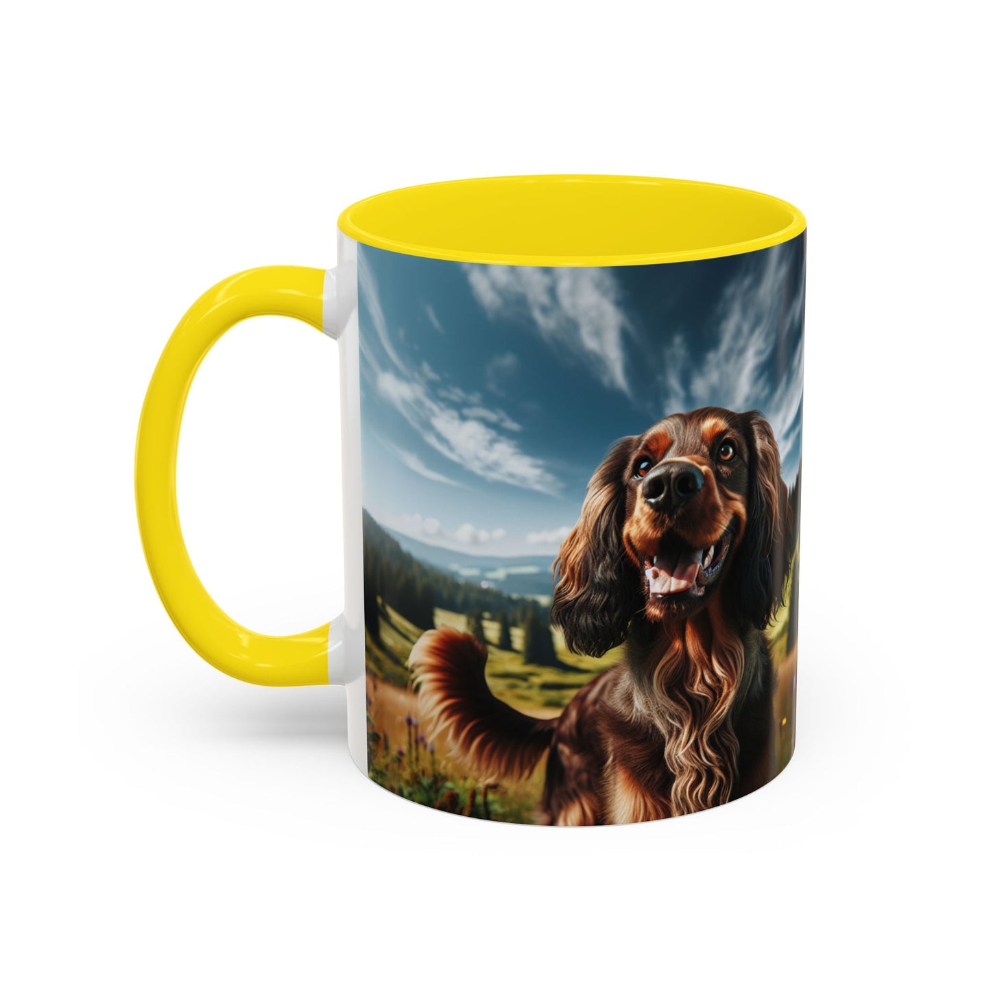 Keramiktasse mit Hunderassen-Motiv – 11 oz & 15 oz