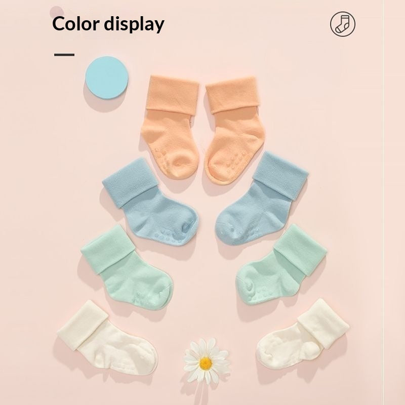 Spring And Autumn Mid-Calf Baby Socks