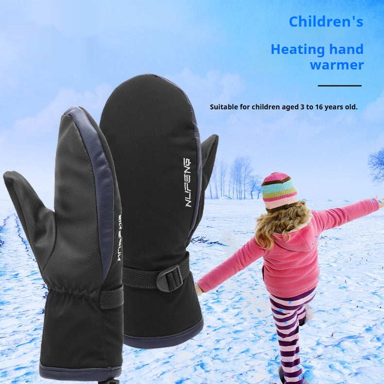 Power Bank Heating Gloves Double Side Heating