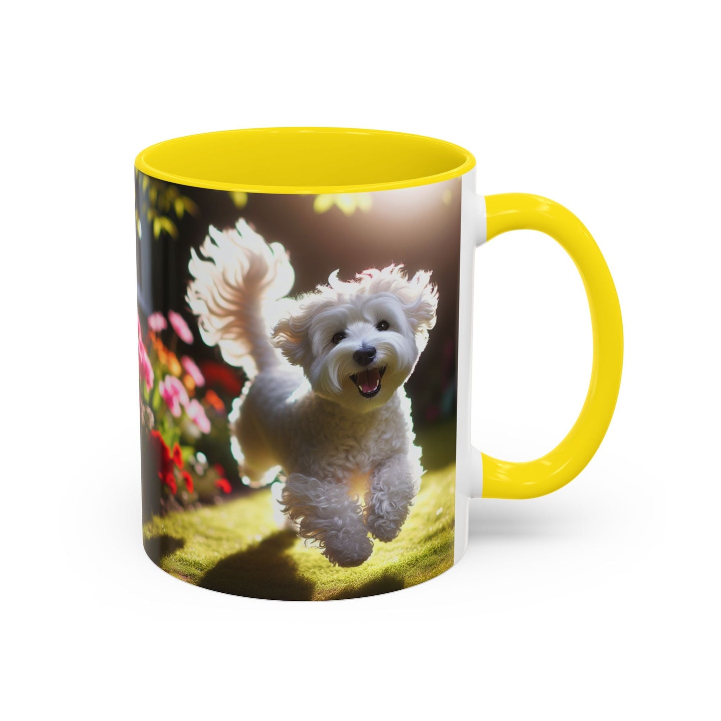 Keramiktasse mit Hunderassen-Motiv – 11 oz & 15 oz