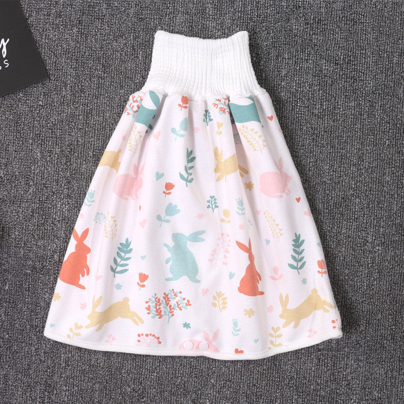 Baby diaper skirt