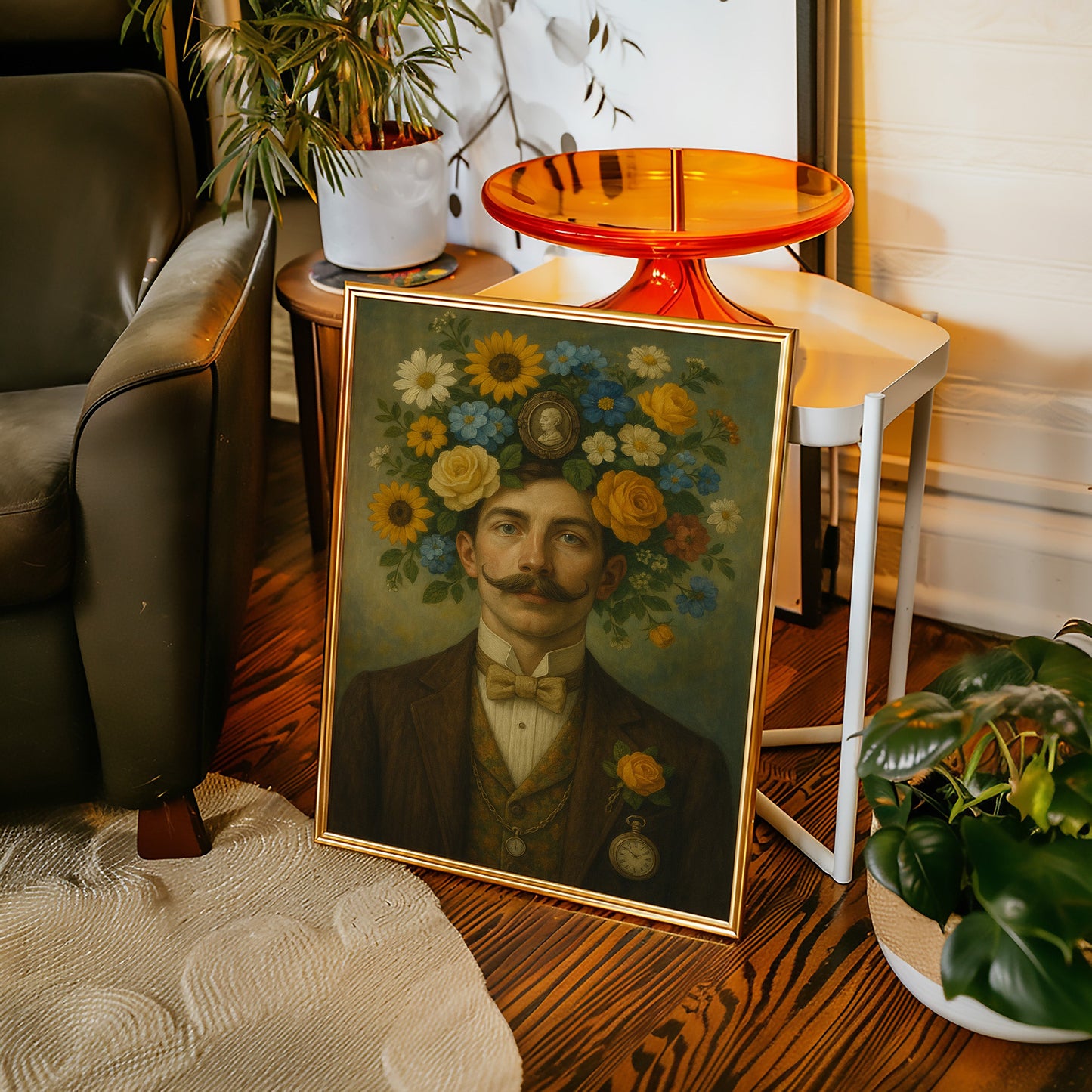 Golden Hour Gentleman in Bloom