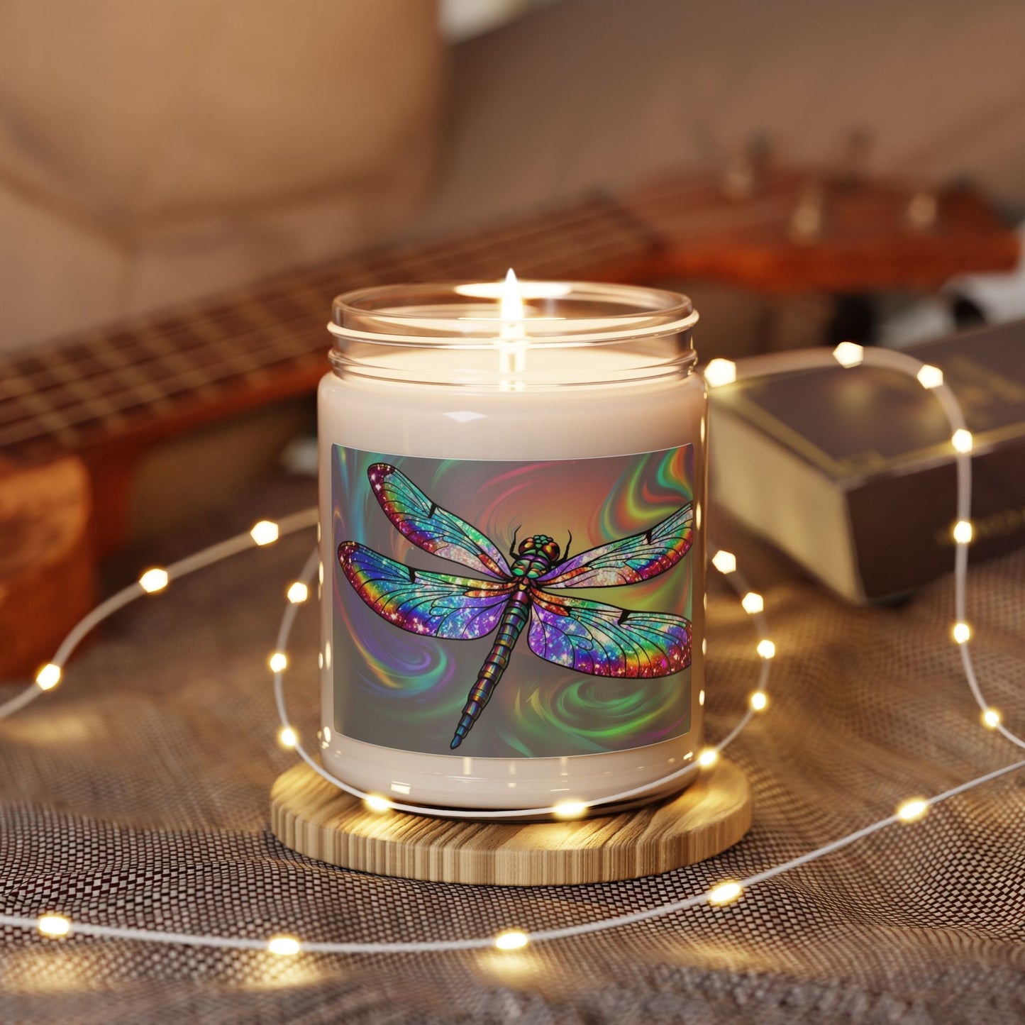 Bougie en cire de soja – Bougie parfumée en pot