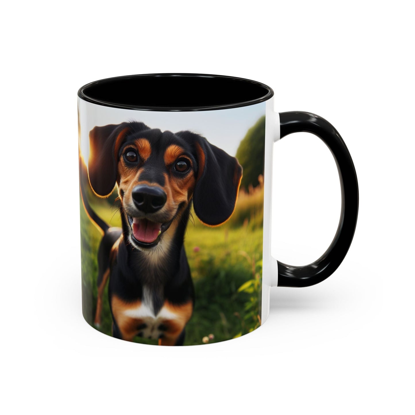 Keramiktasse mit Hunderassen-Motiv – 11 oz & 15 oz