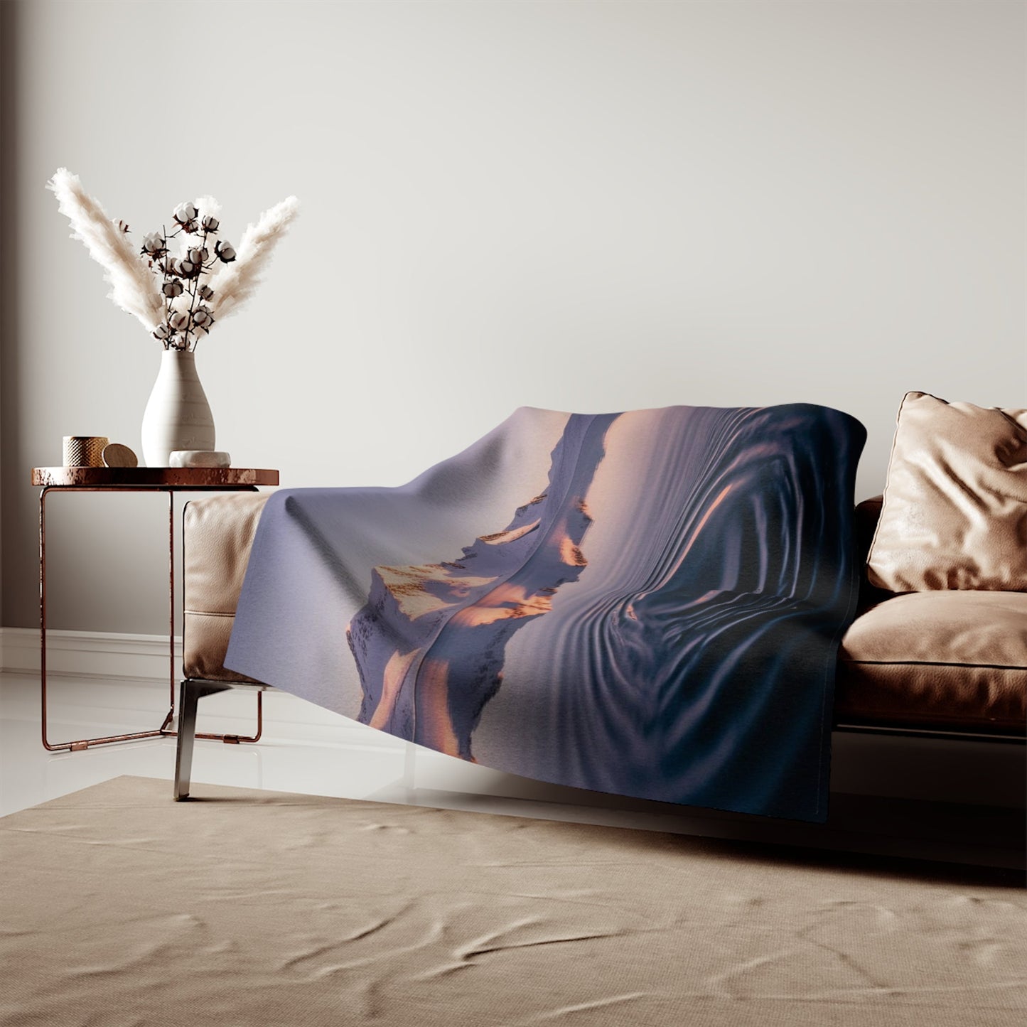 Couverture polaire – Jeté en polaire peluche, 2 options de tailles