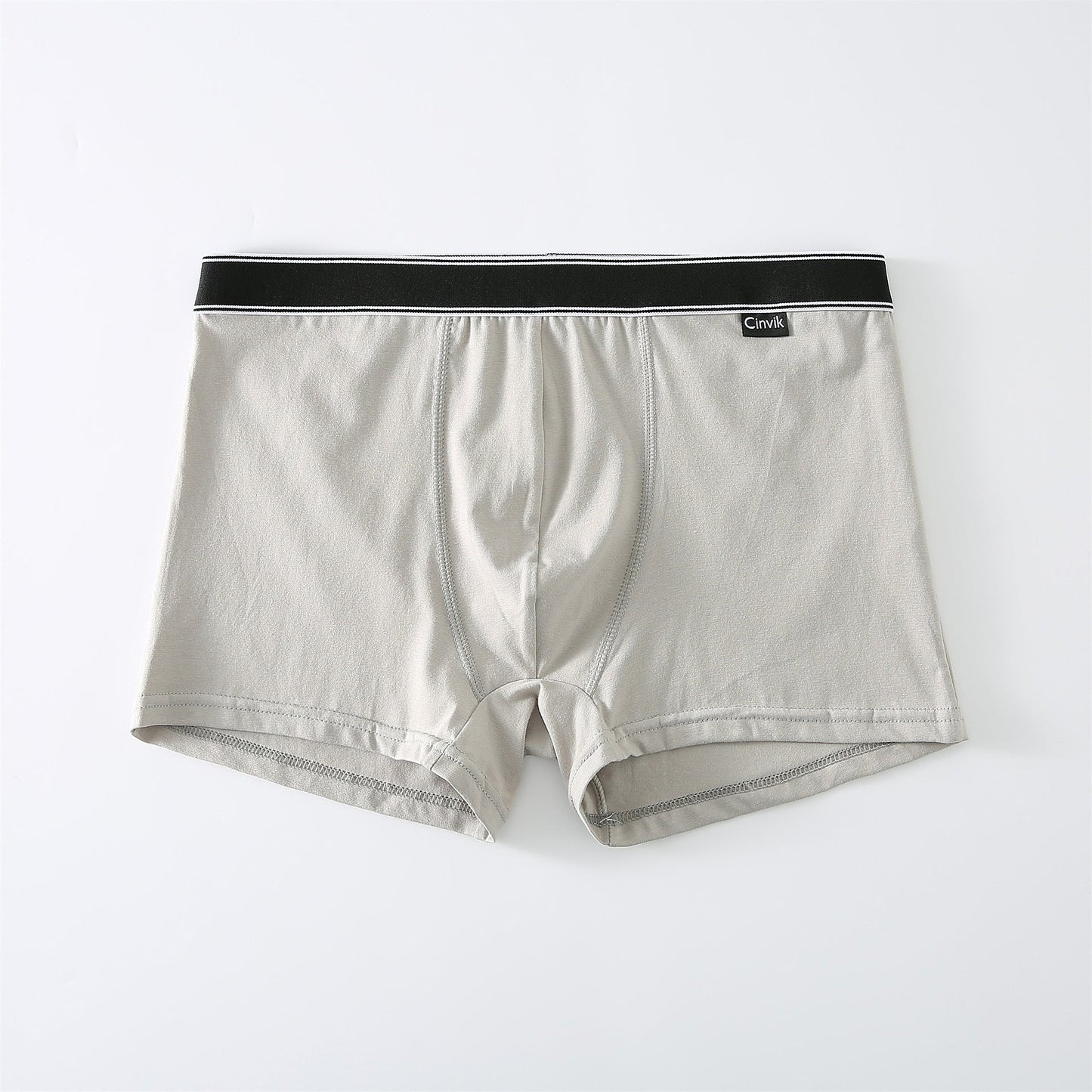 Cotton Mid-rise Boxer Briefs Breathable Men's Underpants