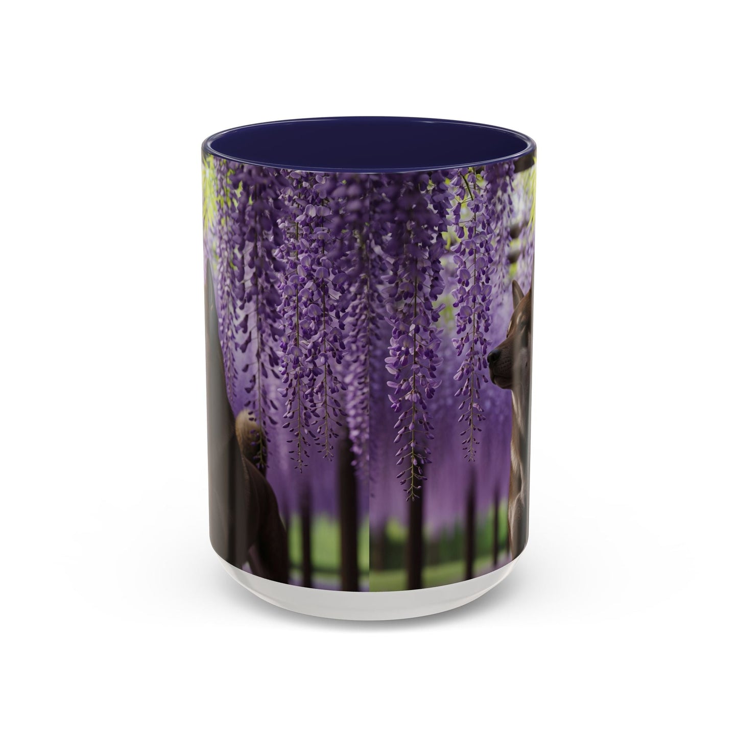 Keramiktasse mit Hunderassen-Motiv – 11 oz & 15 oz