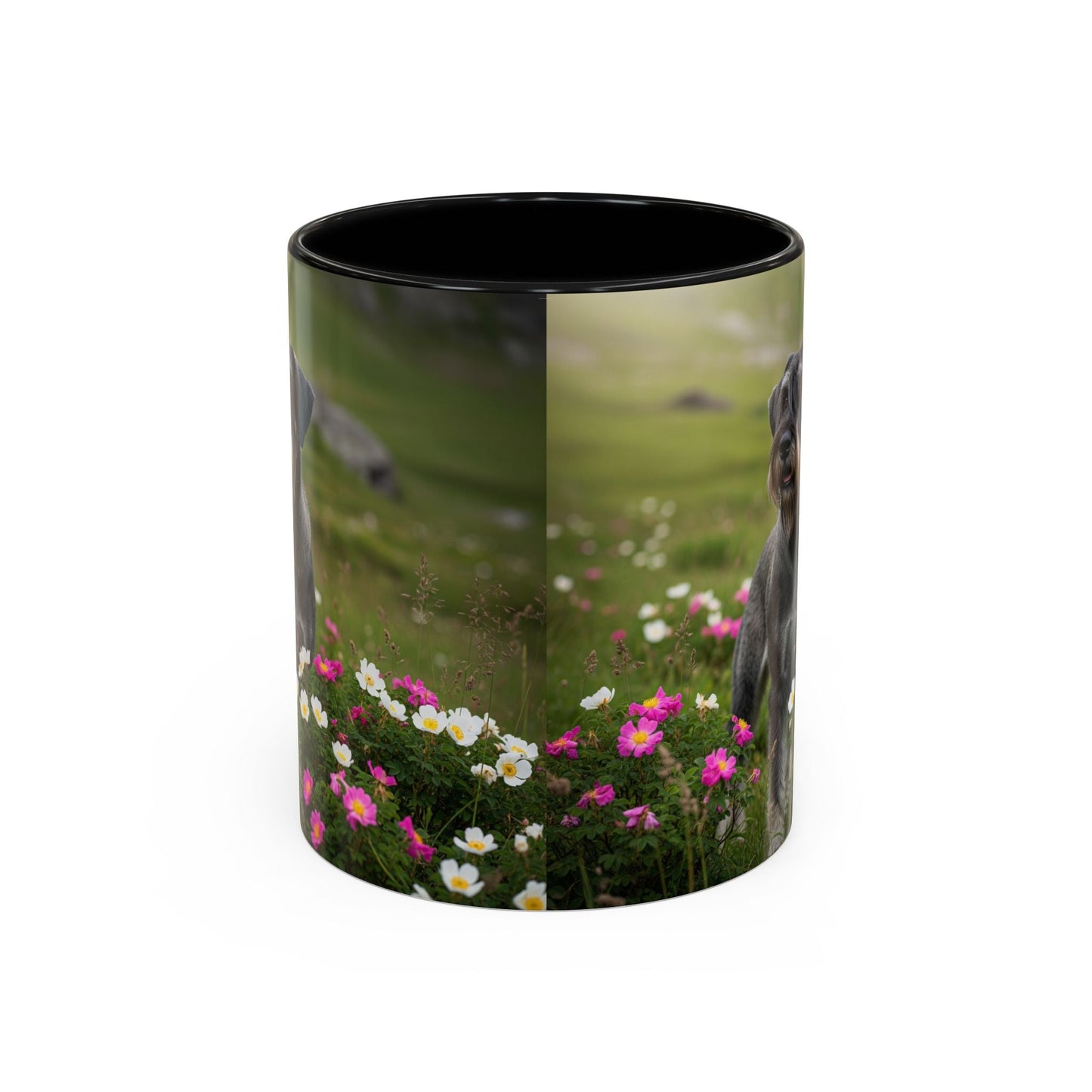 Keramiktasse mit Hunderassen-Motiv – 11 oz & 15 oz