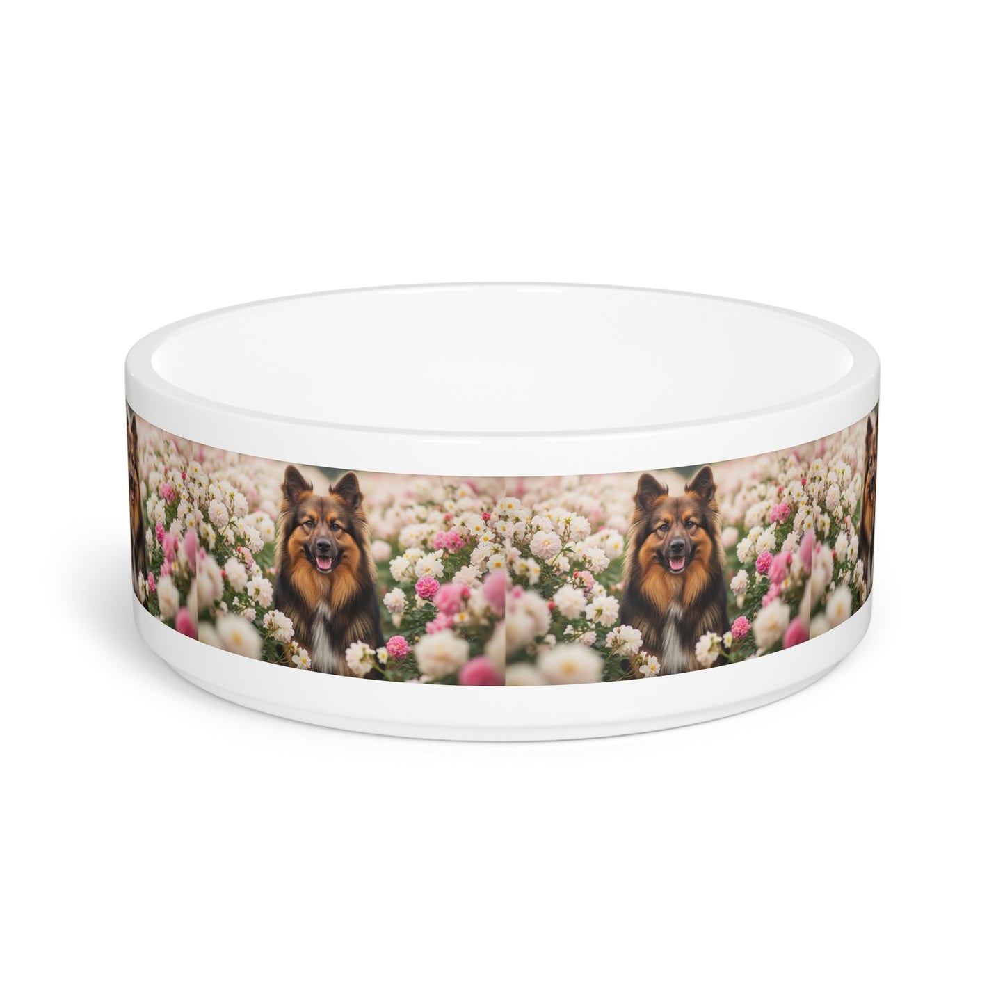 Ceramic Pet Bowl – 16 oz Dog Feeding Bowl
