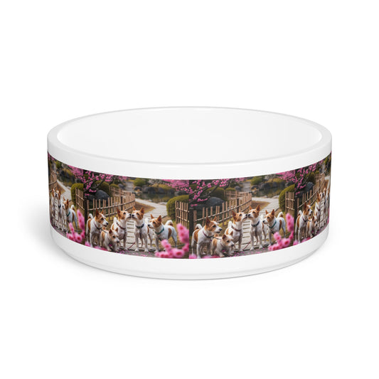 Ceramic Pet Bowl – 16 oz Dog Feeding Bowl