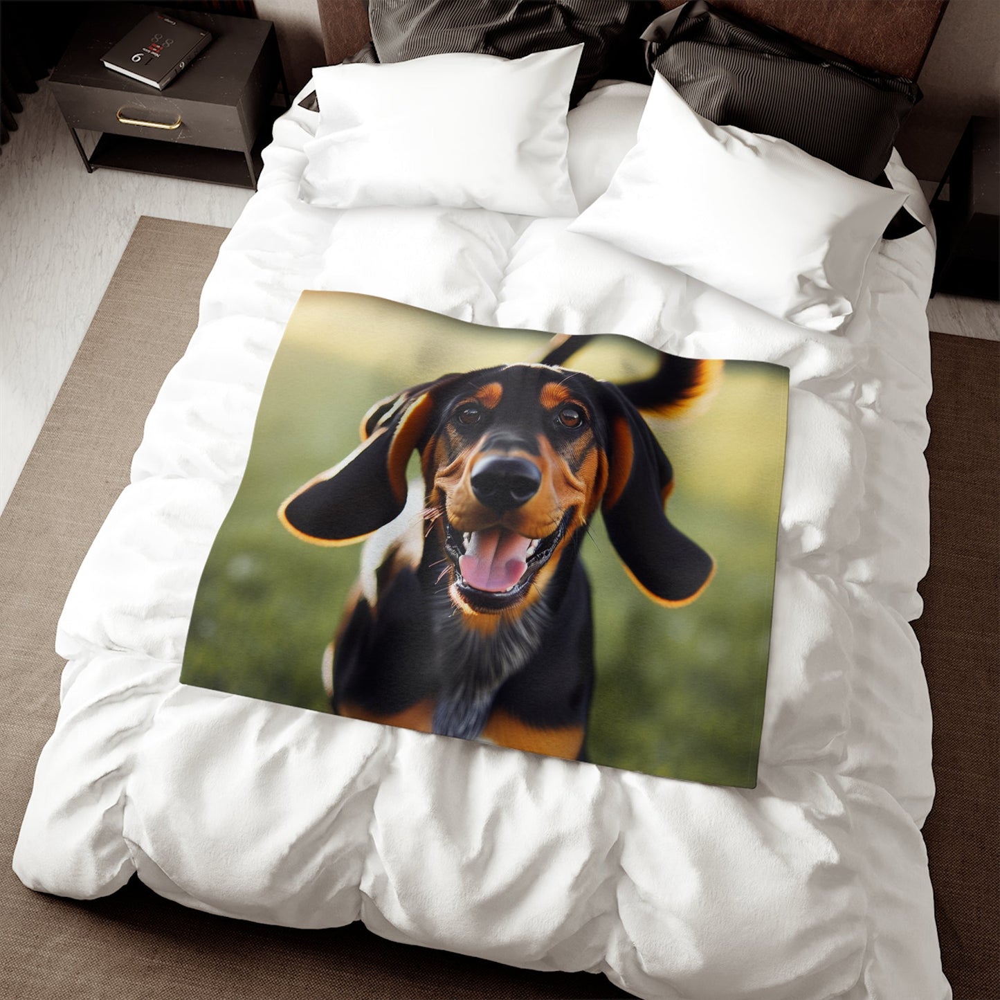 Sweatshirt Blanket – Plush Fleece Throw, 2 Size Options