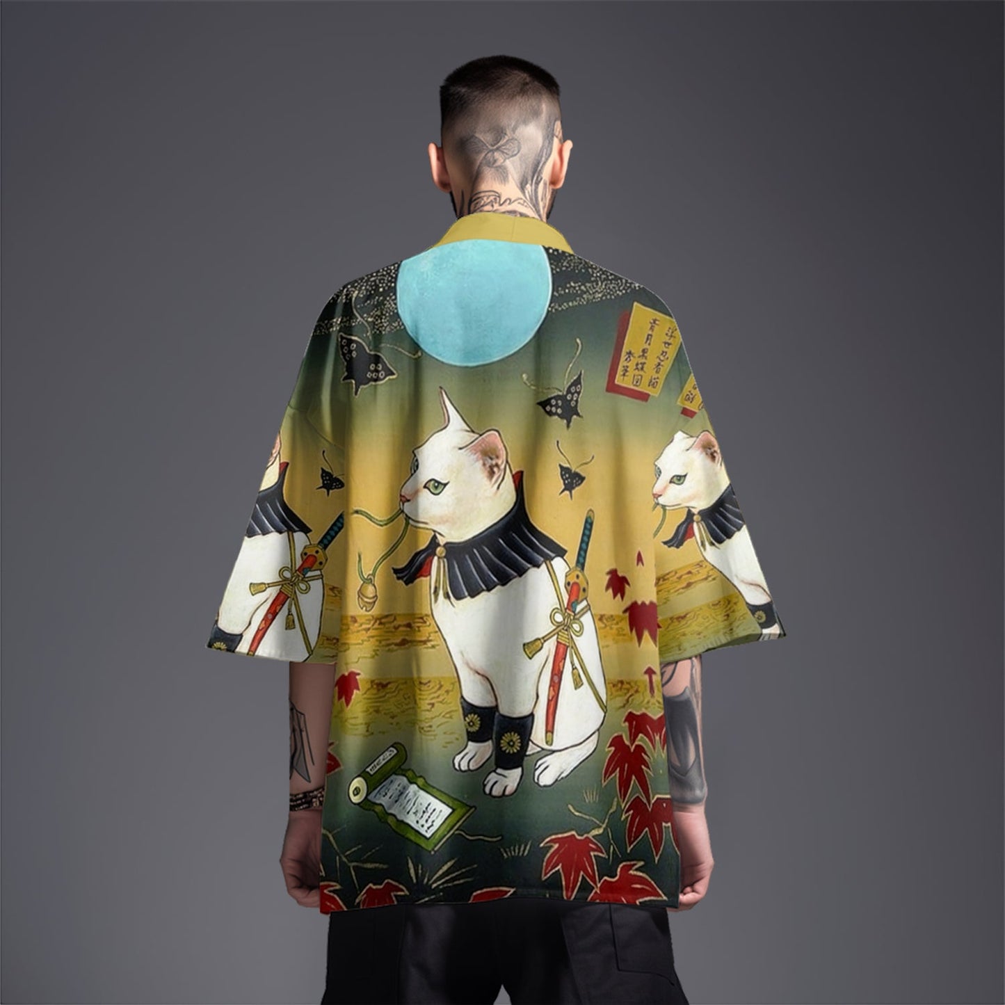 K01 Ninja Katze Kimono