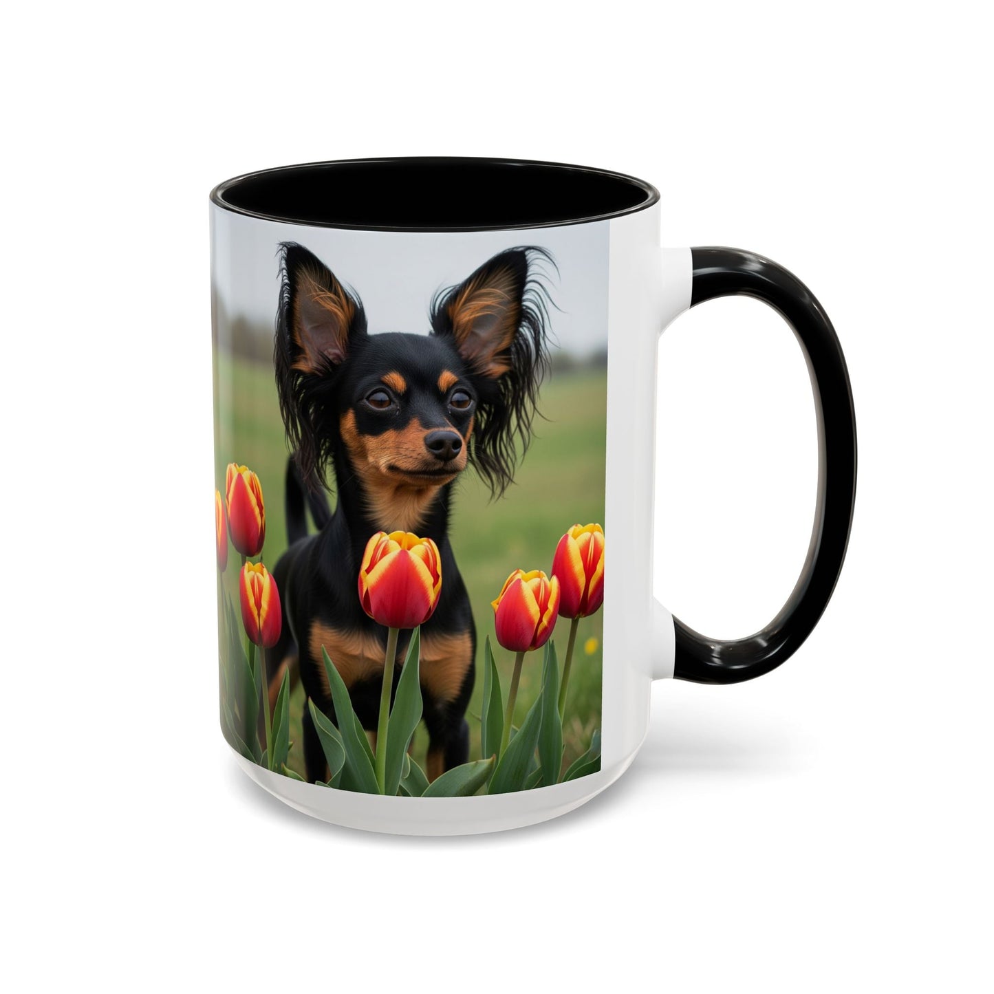 Keramiktasse mit Hunderassen-Motiv – 325 ml & 440 ml