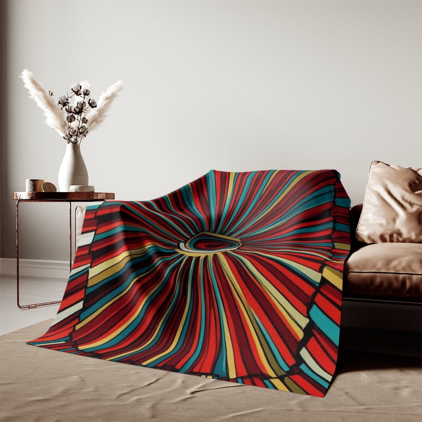 Sweatshirt Blanket – Plush Fleece Throw, 2 Size Options