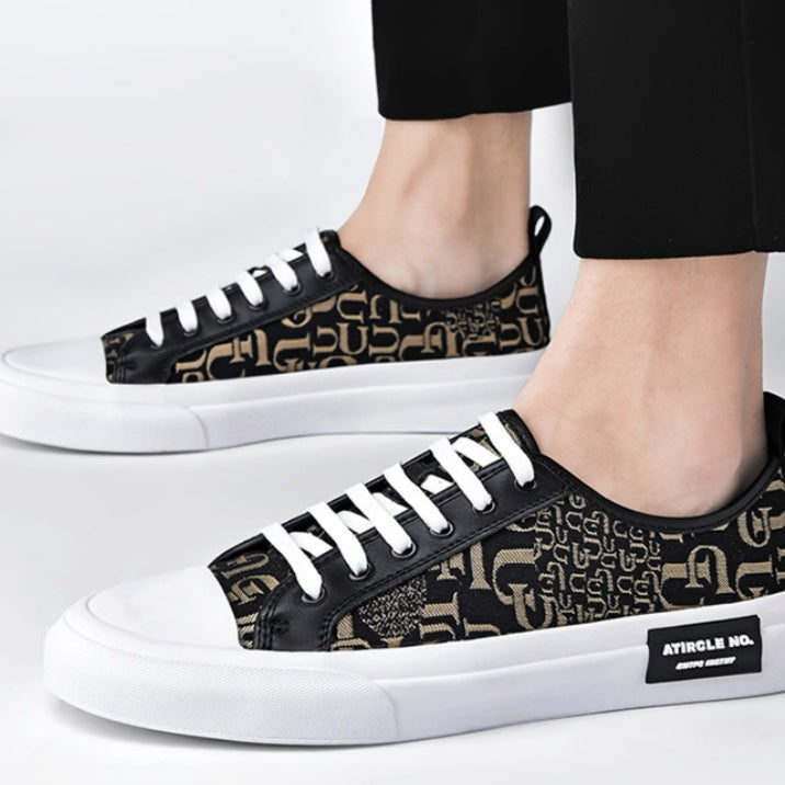 Versatile Personality-driven Casual Trendy Fashionable Skate Canvas Shoes