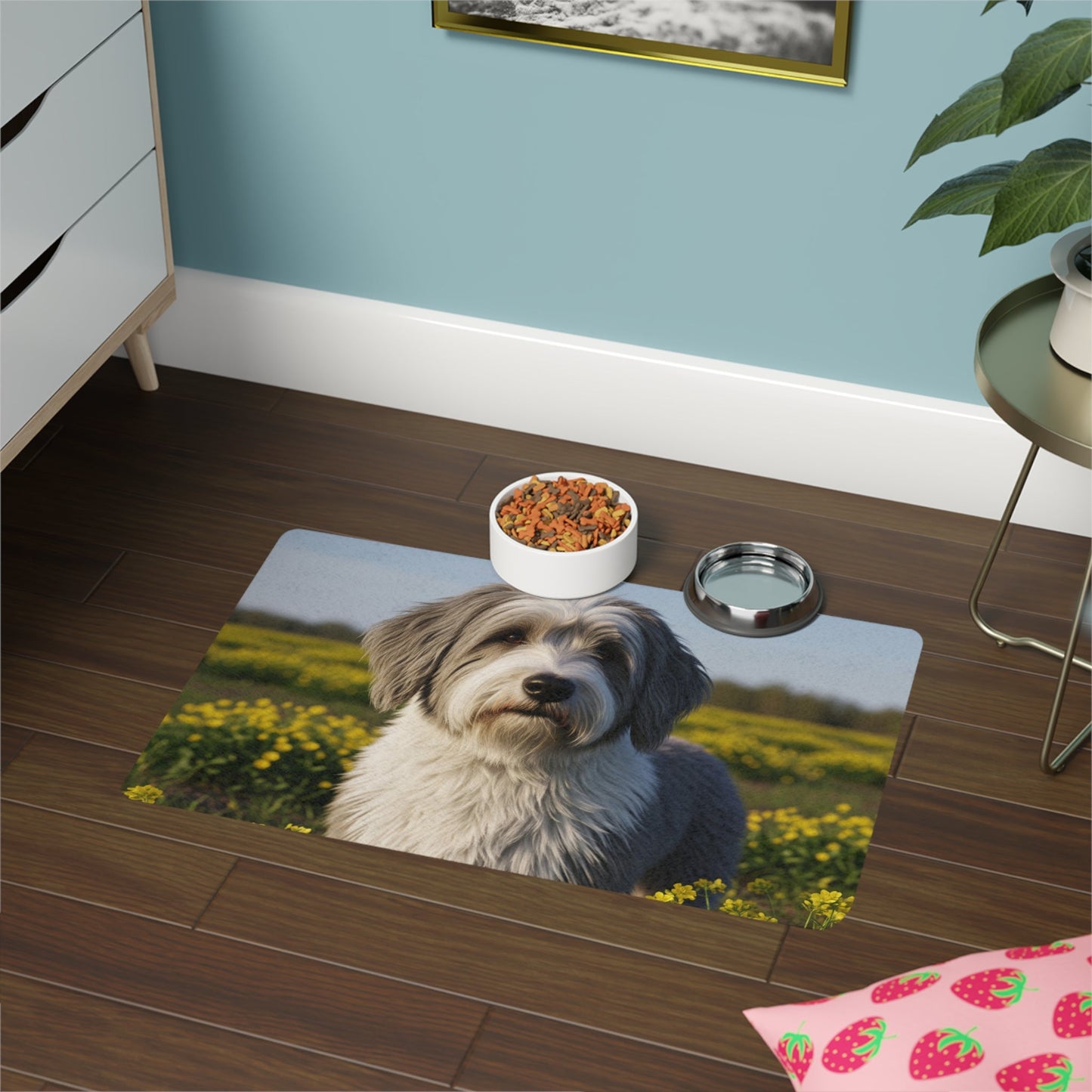 Non-Slip Pet Food Mat – Waterproof Feeding Mat for Dogs
