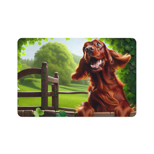 Tapis d'alimentation antidérapant pour animaux de compagnie – Tapis étanche pour chiens
