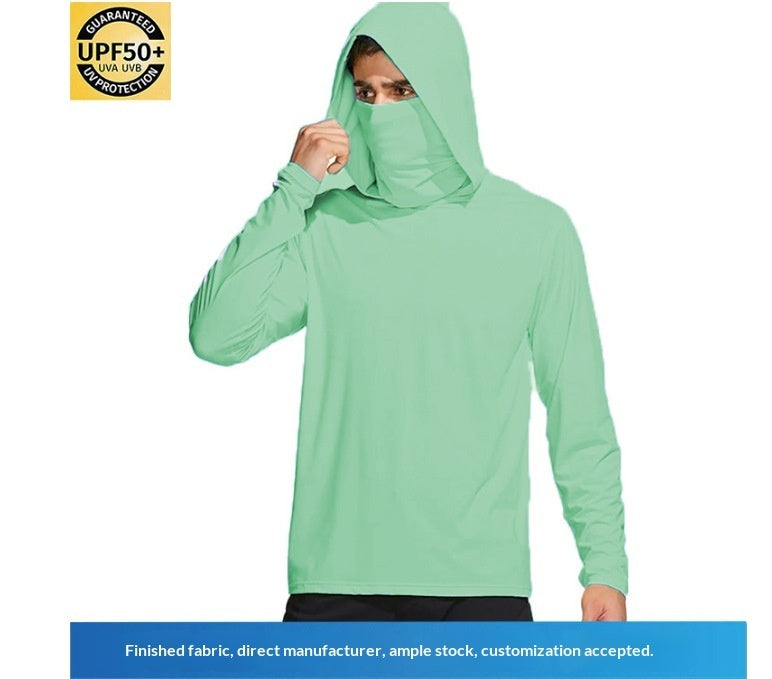 Cross-border Outdoor Sports Climbing Ice-silk Sun-protection Clothing
