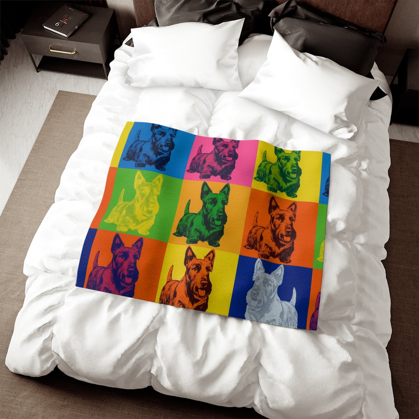 Sweatshirt Blanket – Plush Fleece Throw, 2 Size Options