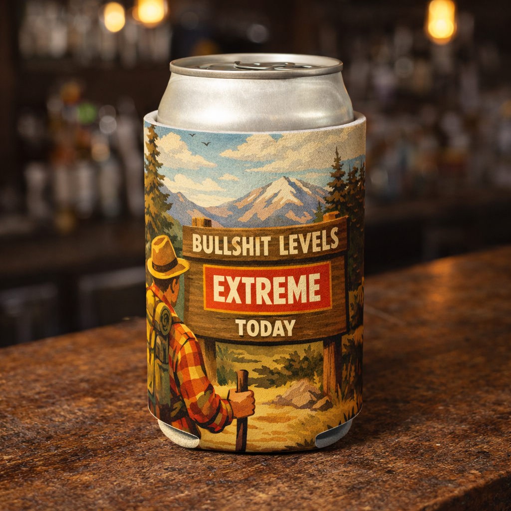 Bullshit Levels Extreme Today Can Cooler