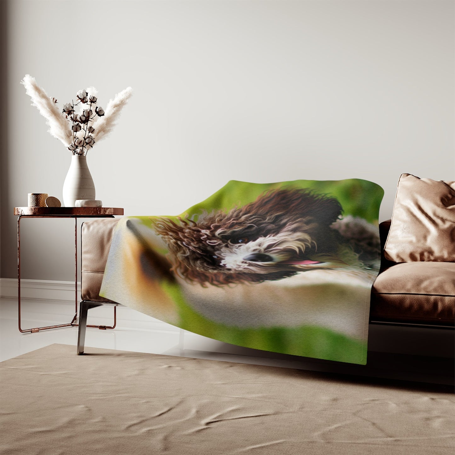 Sweatshirt Blanket – Plush Fleece Throw, 2 Size Options