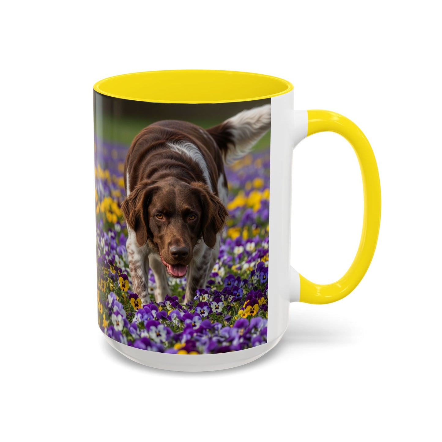 Keramiktasse mit Hunderassen-Motiv – 11 oz & 15 oz