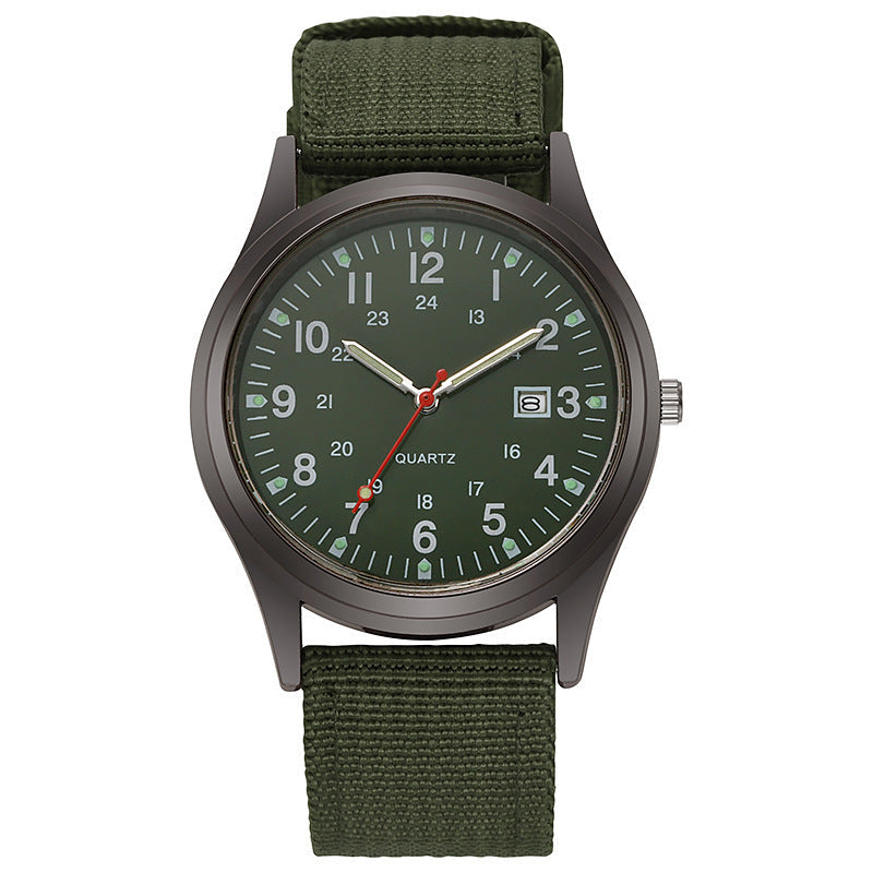 Mens Casual Calendar Sports Quartz Watch