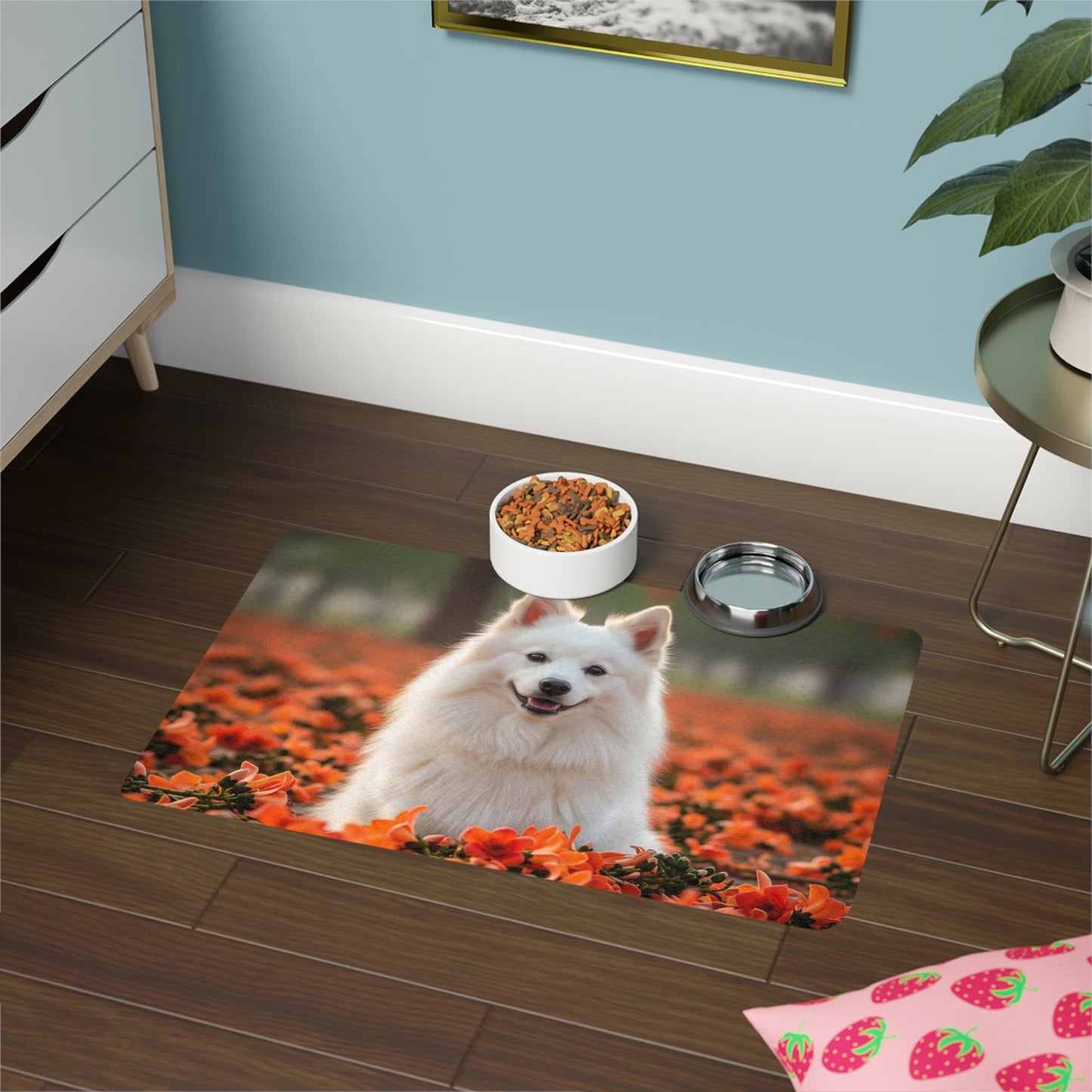 Non-Slip Pet Food Mat – Waterproof Feeding Mat for Dogs