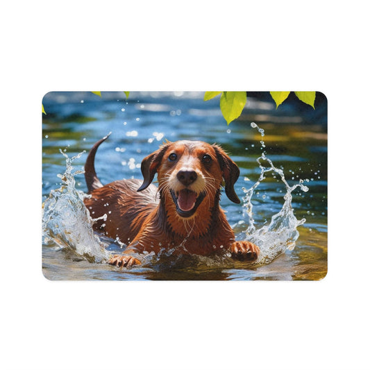 Non-Slip Pet Food Mat – Waterproof Feeding Mat for Dogs