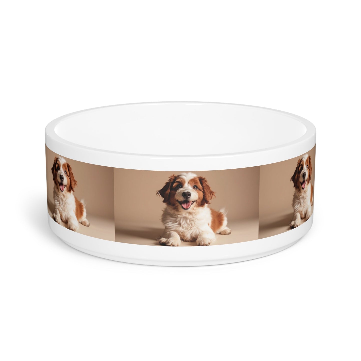 Ceramic Pet Bowl – 16 oz Dog Feeding Bowl