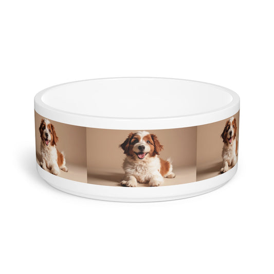 Ceramic Pet Bowl – 16 oz Dog Feeding Bowl