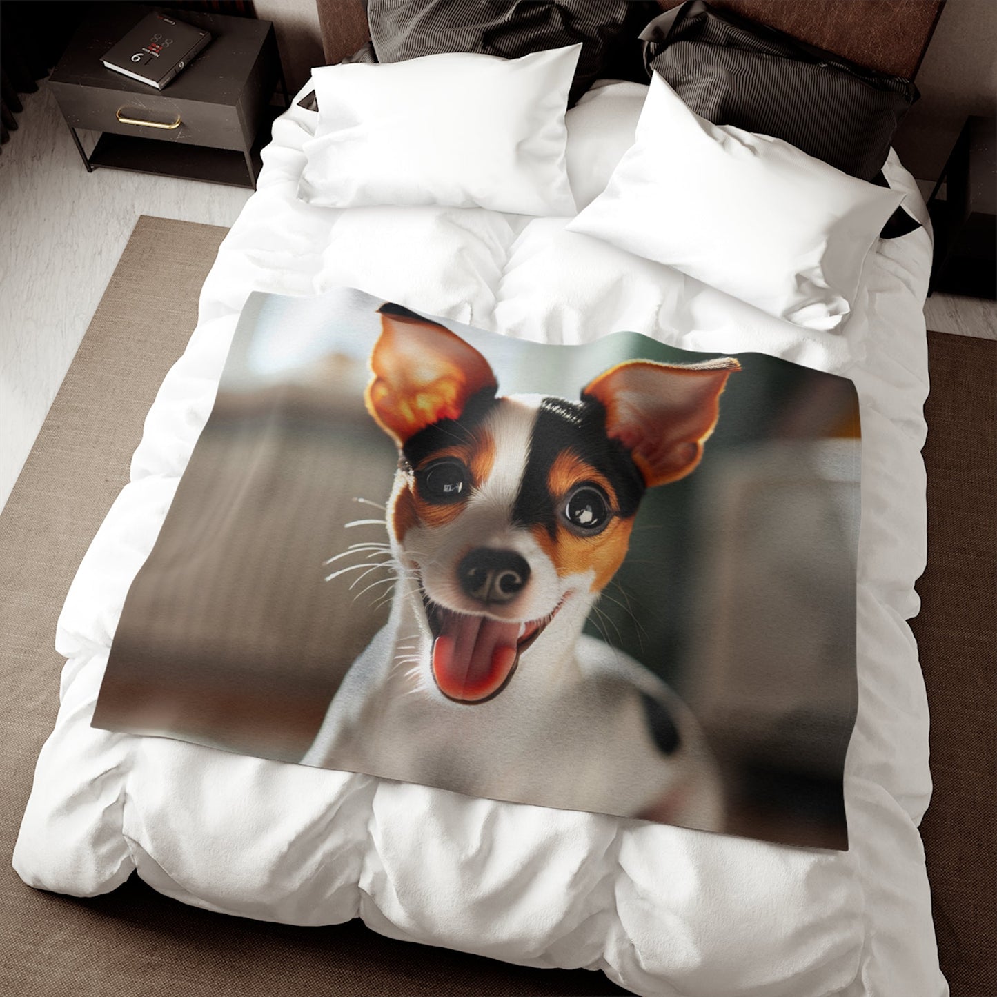Sweatshirt Blanket – Plush Fleece Throw, 2 Size Options