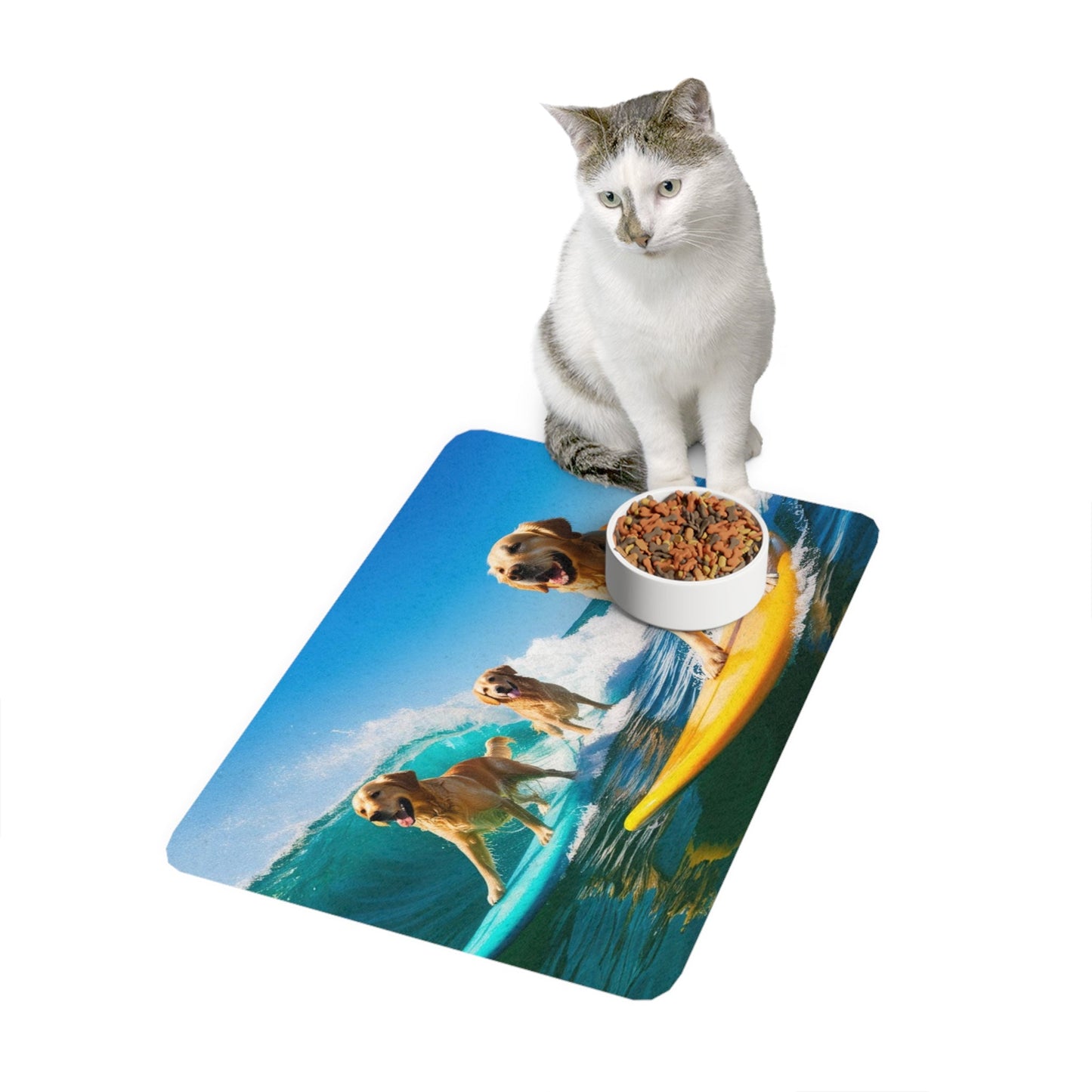 Non-Slip Pet Food Mat – Waterproof Feeding Mat for Dogs