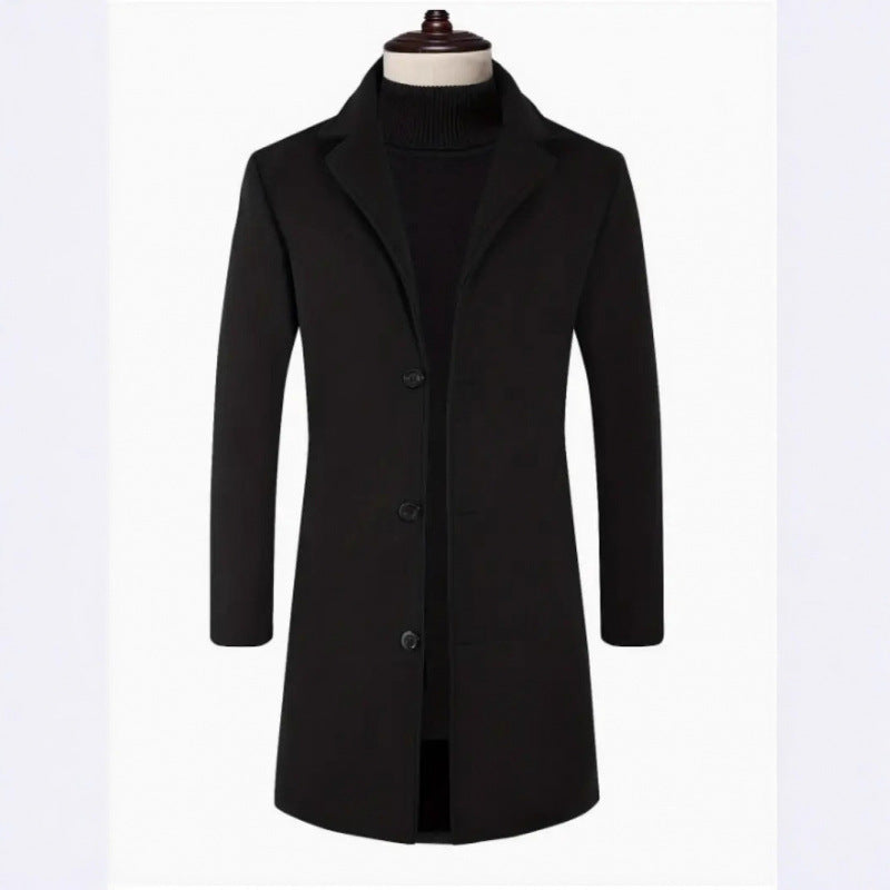 Men's Loose And Comfortable Trench Coat