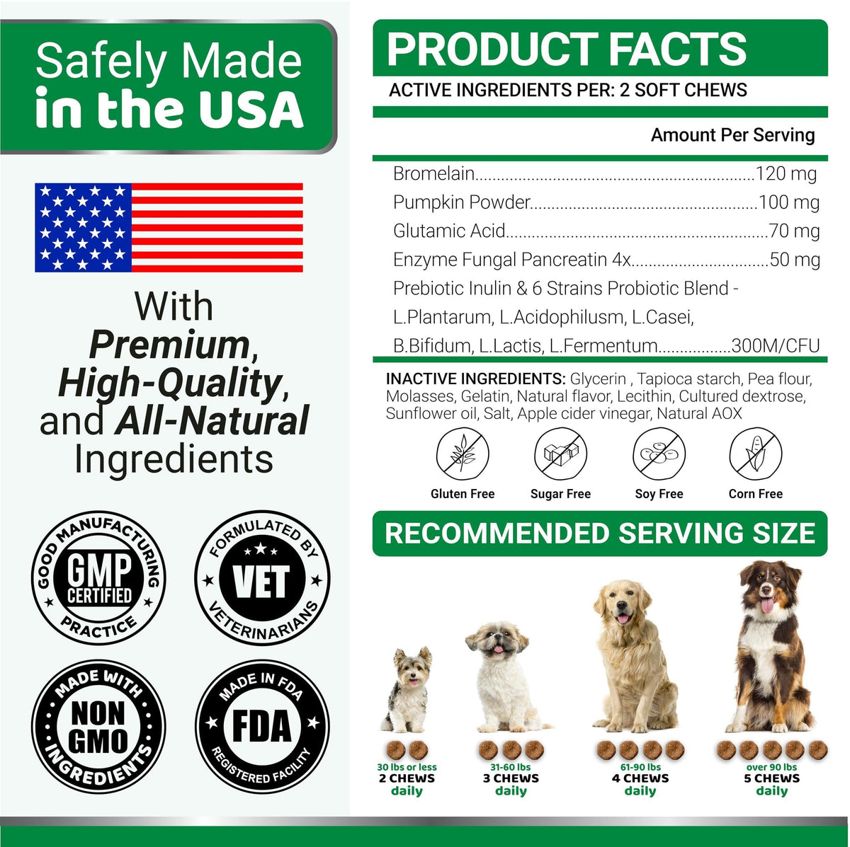 No Poo Chews for Dogs