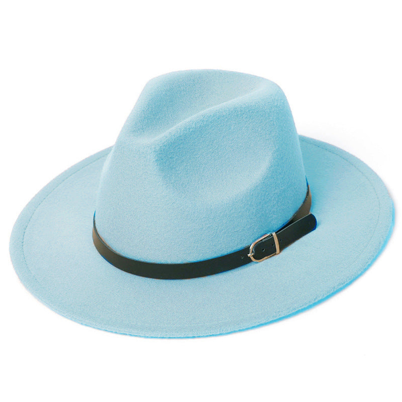 European And American Retro Jazz Hat In The British Style
