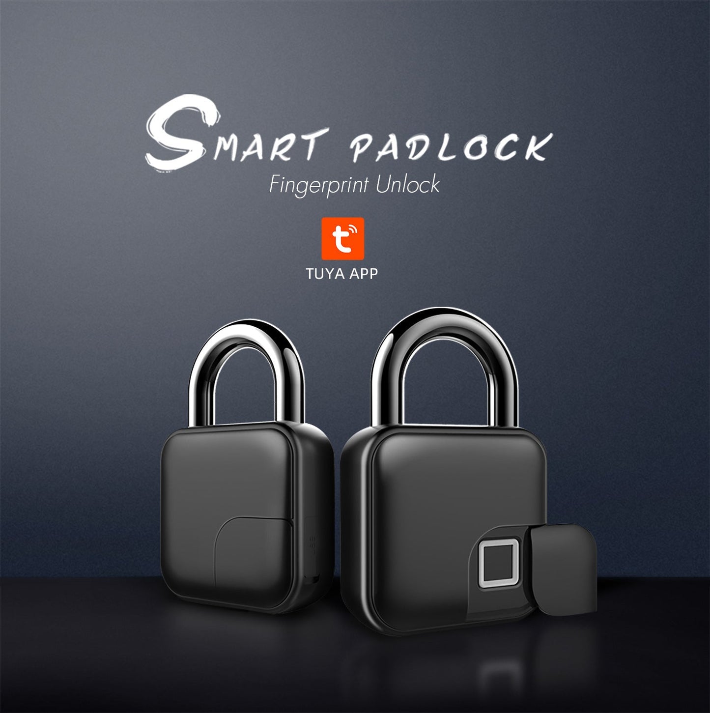 Smart Bluetooth Fingerprint Padlock Anti Theft