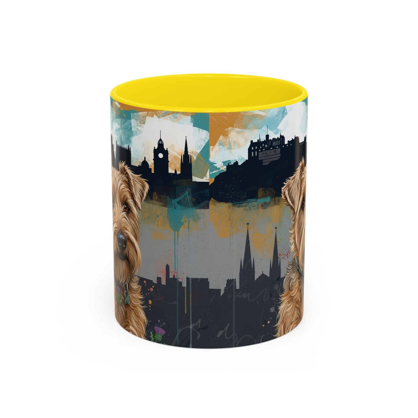 Keramiktasse mit Hunderassen-Motiv – 11 oz & 15 oz