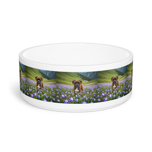 Ceramic Pet Bowl – 16 oz Dog Feeding Bowl