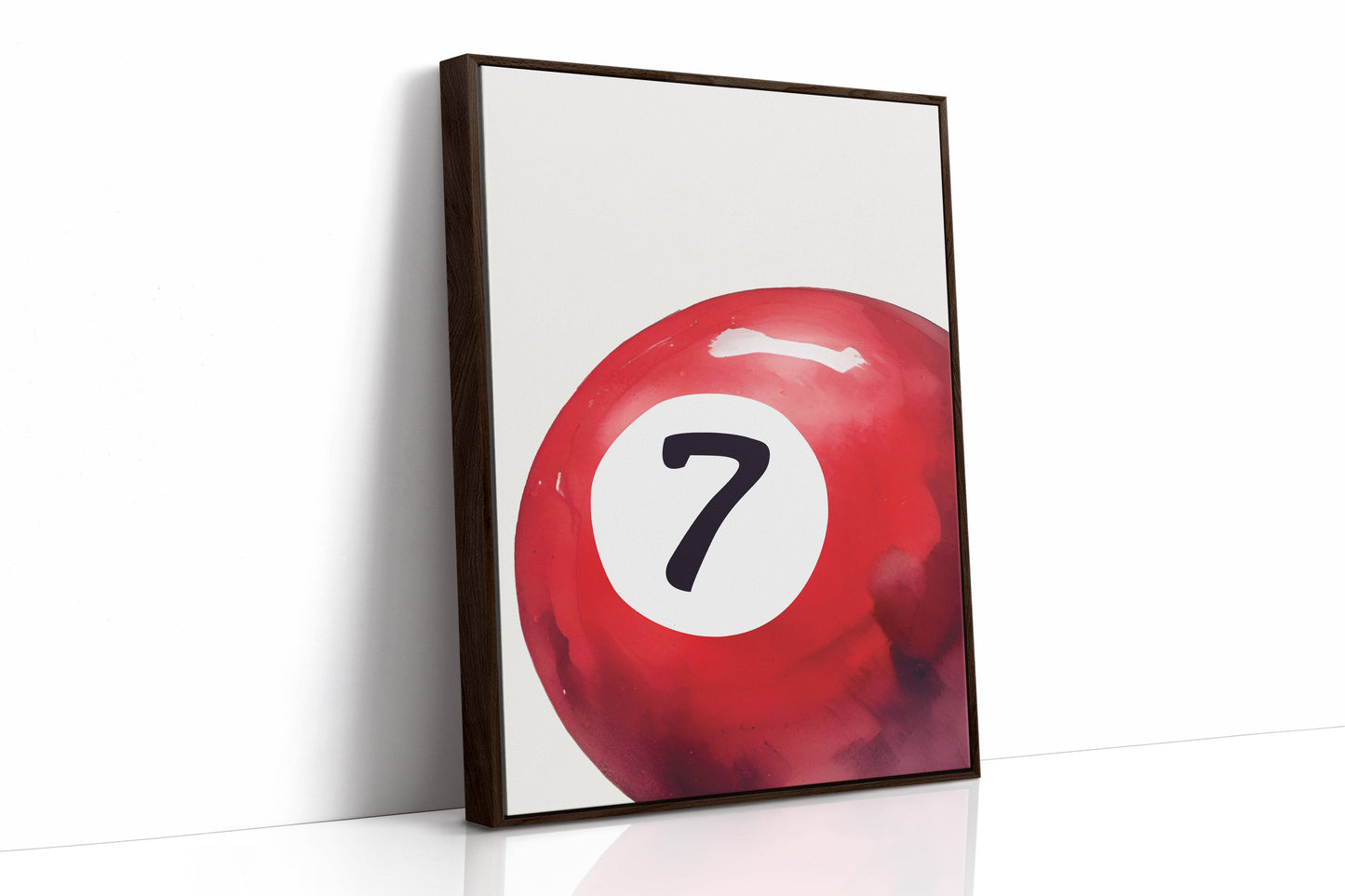 Glückszahl Nr. 7 Druck