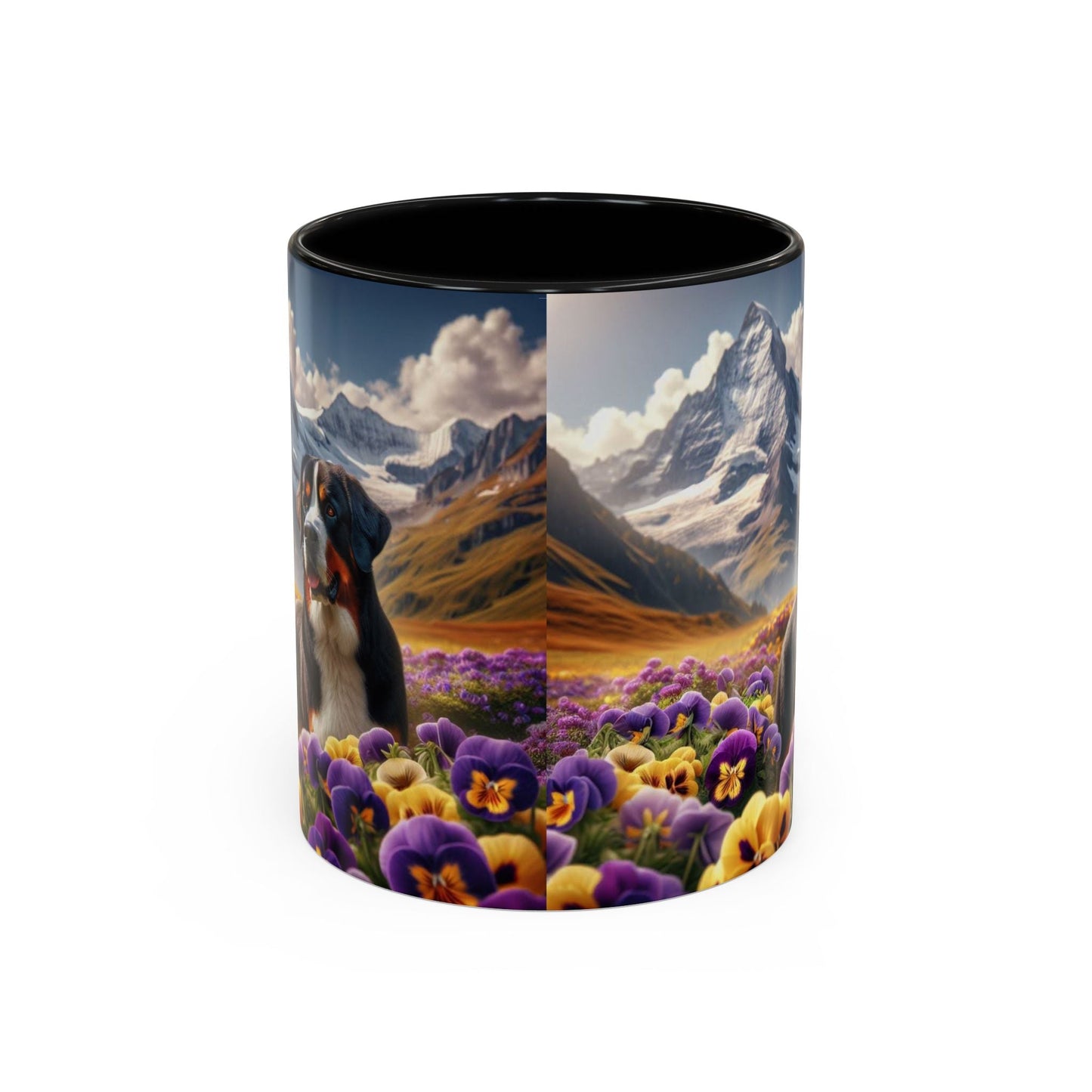 Keramiktasse mit Hunderassen-Motiv – 11 oz & 15 oz