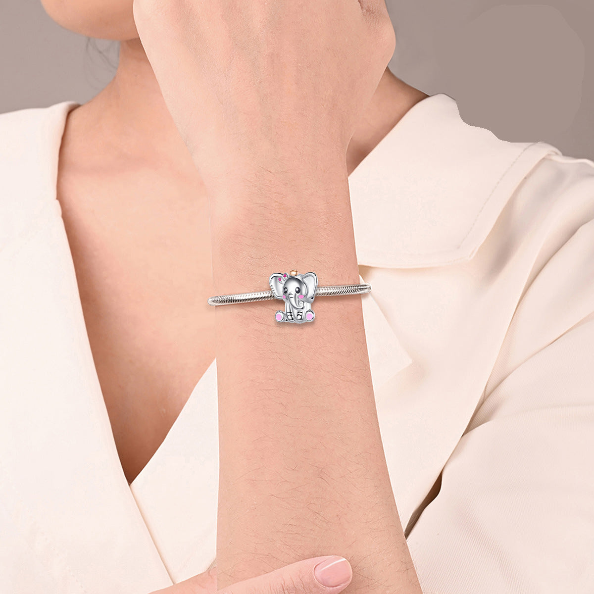 Silver-plated Beaded Jewelry Accessories For Women