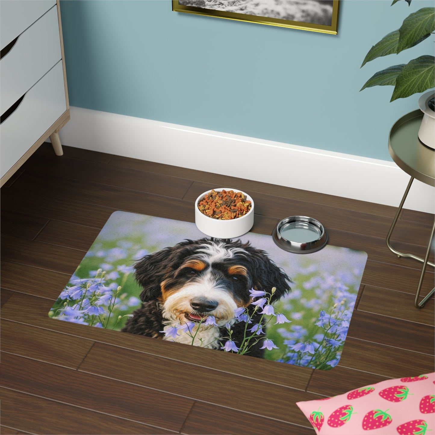 Non-Slip Pet Food Mat – Waterproof Feeding Mat for Dogs